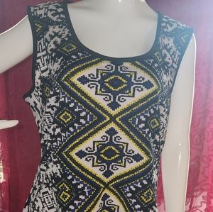 Biscu Bisou Dress shirt Tank type shirt New Never worn without Tags